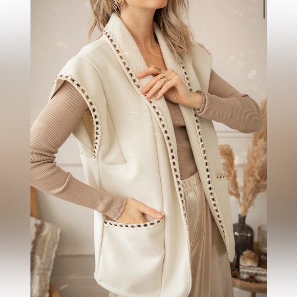 44 Chic Made in Italy Jacket/Vest - Picture 2 of 5